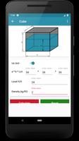 Tank volume calculator capture d'écran 2