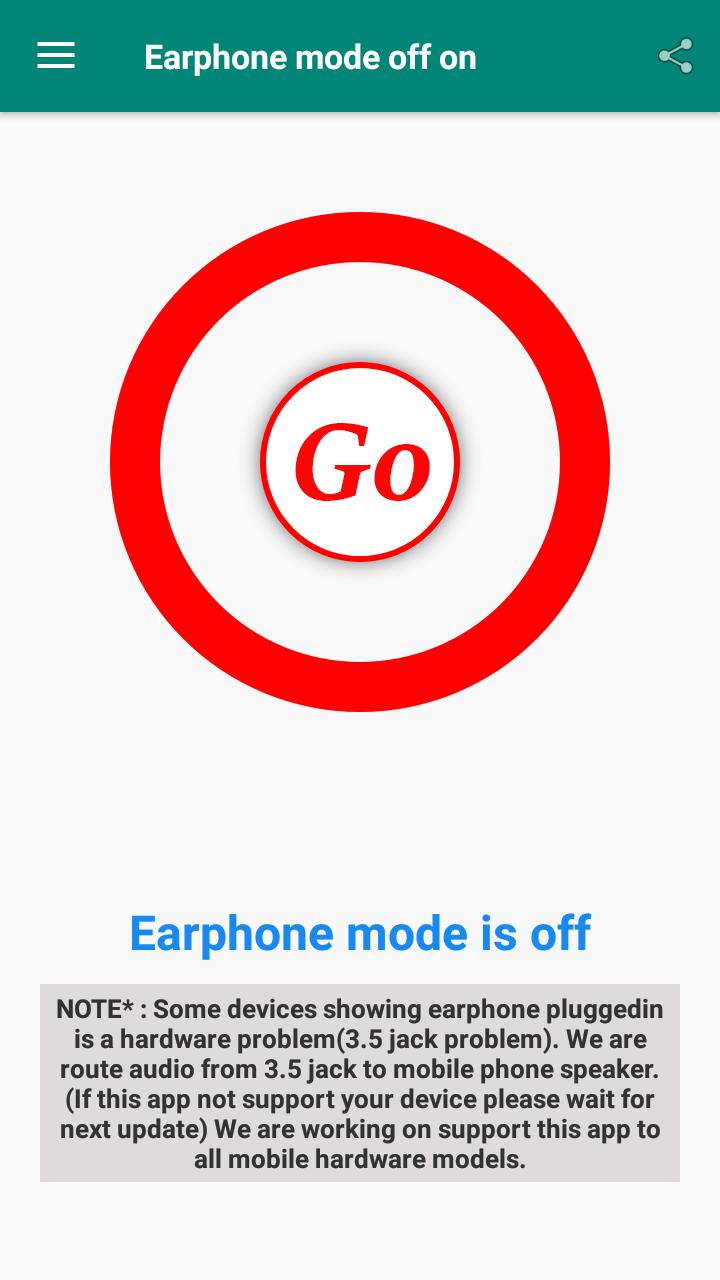 Earphone mode off for Android - APK Download