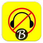 Headphone mode off Beta icon
