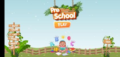 Kids Preschool learning Poster