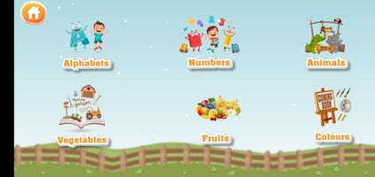 Kids Preschool learning captura de pantalla 1