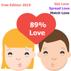 Love Calculator (Free Edition 2019) simgesi