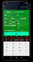Cricket Score Calculator capture d'écran 1