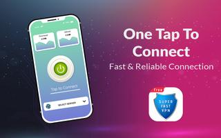 Super Fast VPN - Free Turbo Hotspot Proxy Shield Plakat