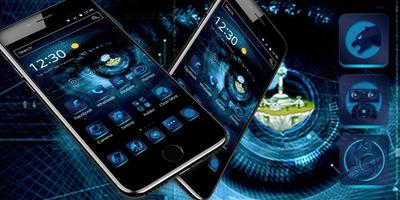 Technical Blue Eye Theme screenshot 3