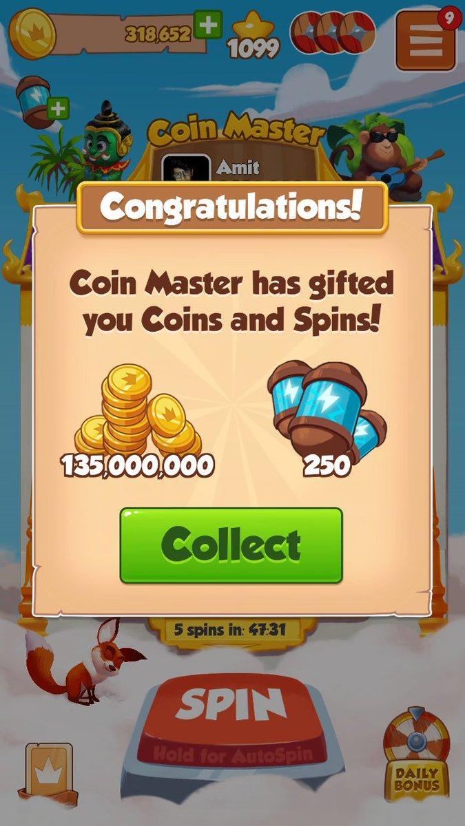 Coin master spins and links casino