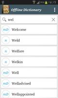 Offline Dictionary स्क्रीनशॉट 1