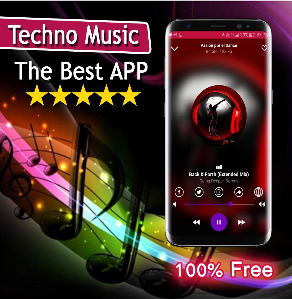 Techno Music Radio Для Андроид - Скачать APK