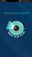 Smart Blue Checker Affiche