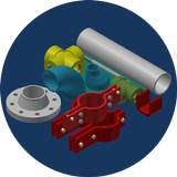 Pipe and Fitting icono