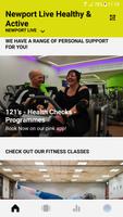 Newport Live Healthy & Active Affiche