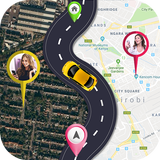 Share Live Location, GPS Tracker Maps & Navigation ícone