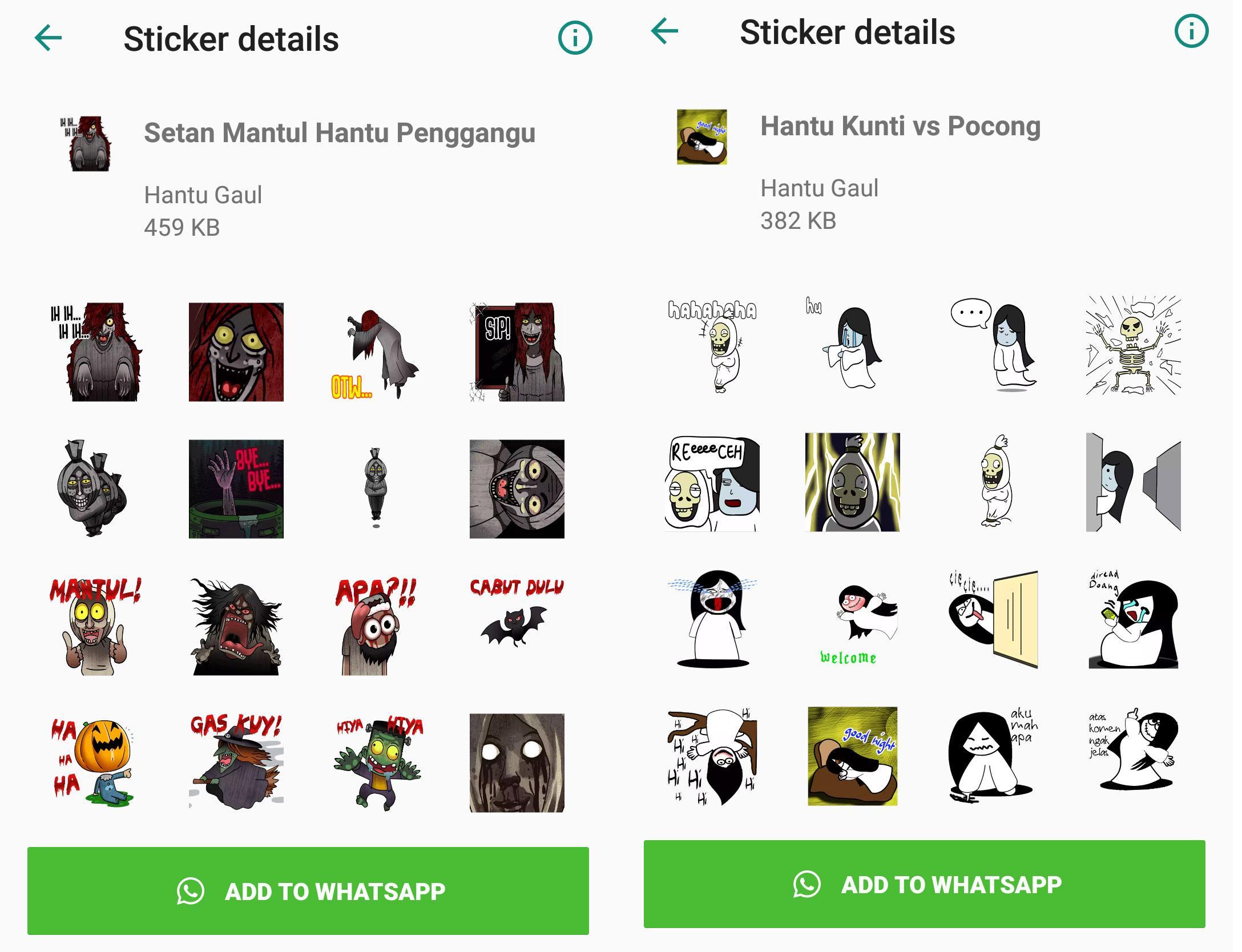 Wa Sticker Hantu Gaul For Whatsapp For Android Apk Download