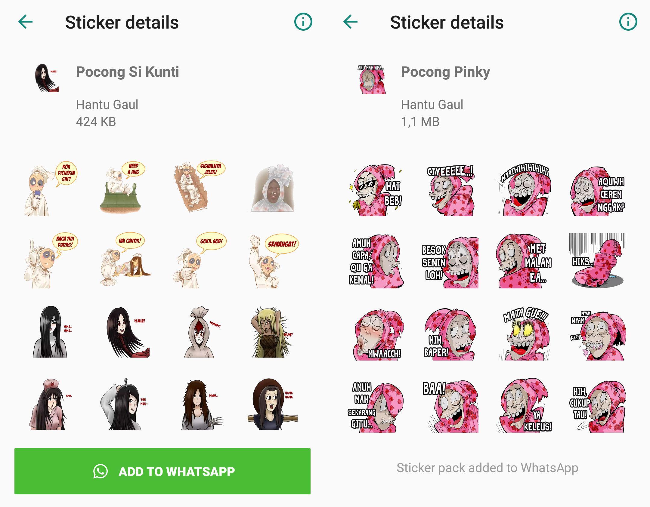 Wa Sticker Hantu Gaul For Whatsapp For Android Apk Download