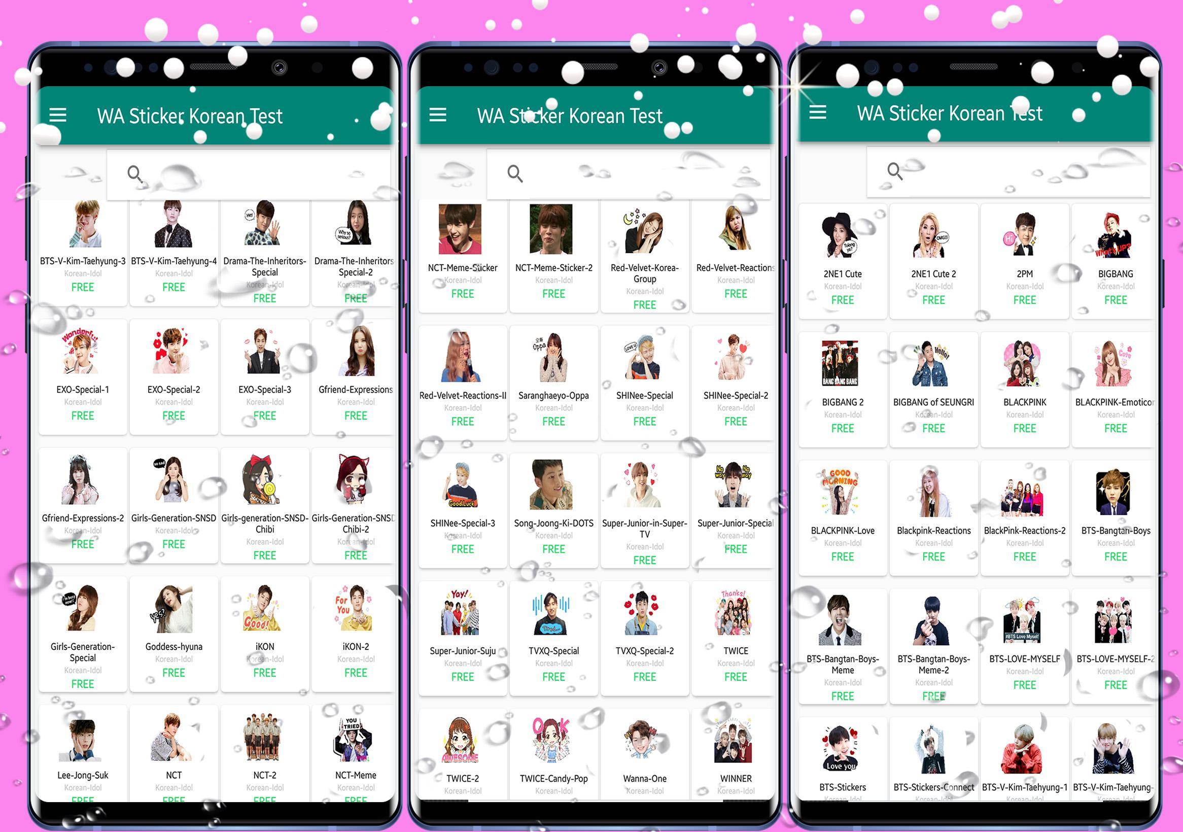 Wastickerapps Korean Idol Sticker For Whatsapp For Android Apk