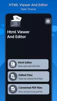 HTML Viewer: HTML Editor syot layar 1