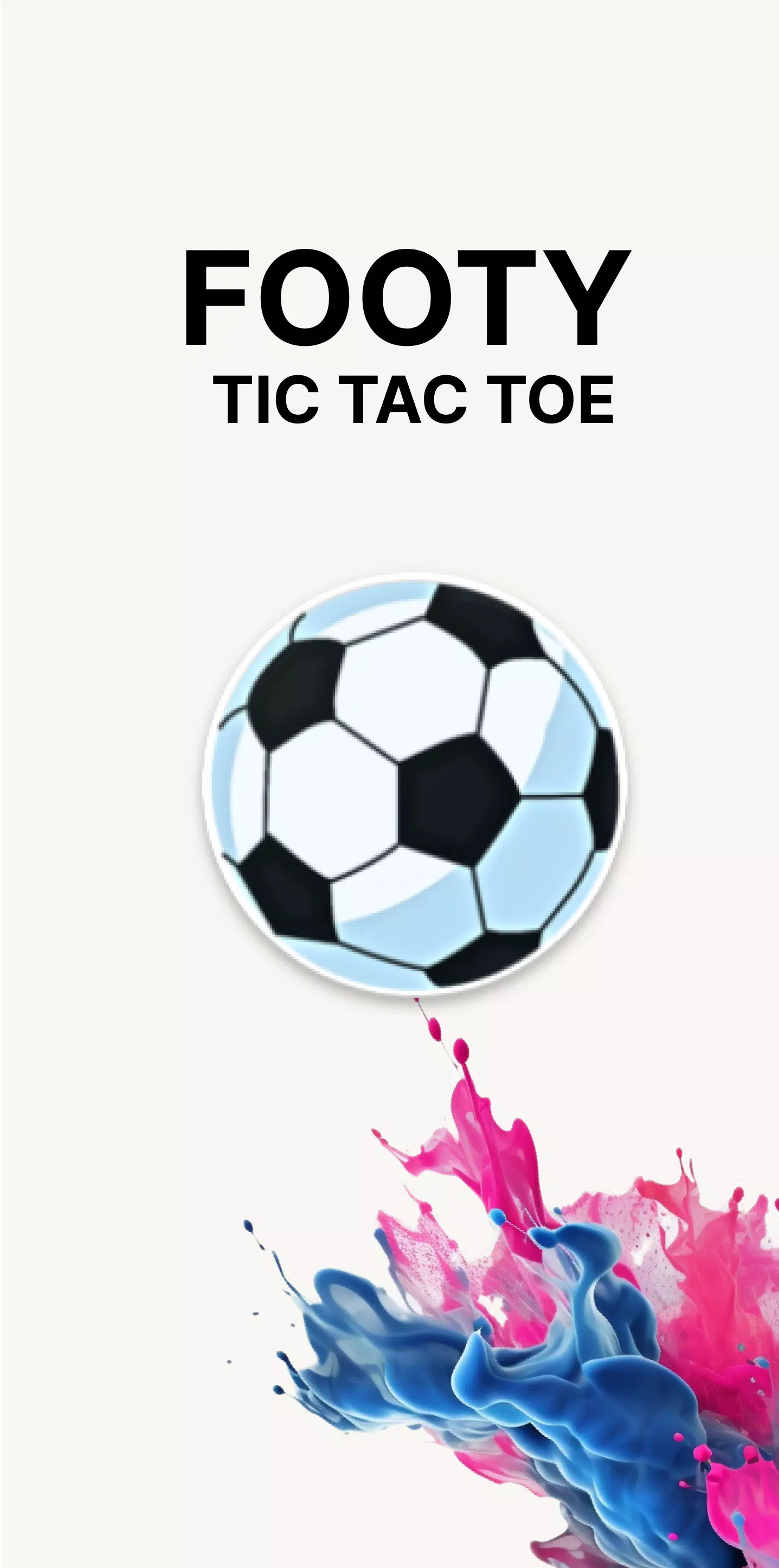 FOOTY TIC TAC TOE 