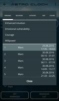 Astro Clock (planet hours) capture d'écran 2