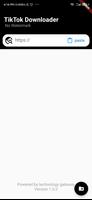 TikTok Downloader スクリーンショット 1
