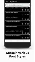 Stylish Text اسکرین شاٹ 2