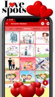Romantic Stickers スクリーンショット 1