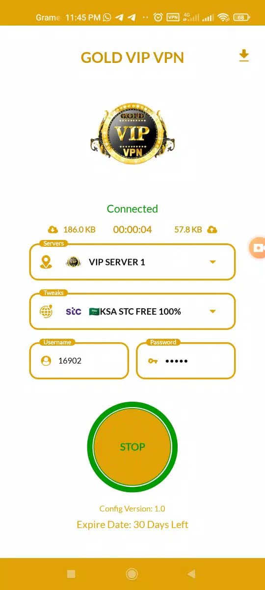 GOLD VIP VPN APK for Android Download