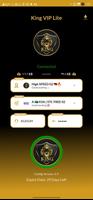 King VIP Lite الملصق