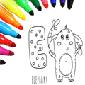 Alphabet Lore Coloring book