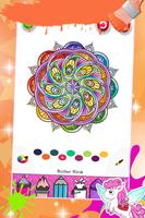 Mandala Coloring Pages Cartaz