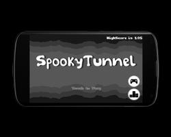 Spooky Tunnel - A Infinite Runner Ghost 2D Game capture d'écran 1