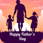 Happy Fathers Day Zeichen
