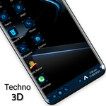 Techno 3D Stylish Theme icon