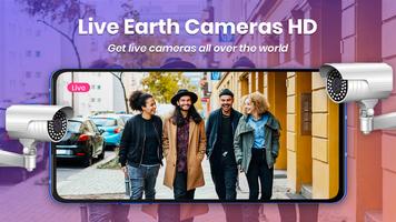 Live Earth Cameras: Live CCTV world Webcams Viewer الملصق