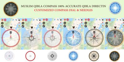 Muslim Qibla Compass : Qibla 100% capture d'écran 2