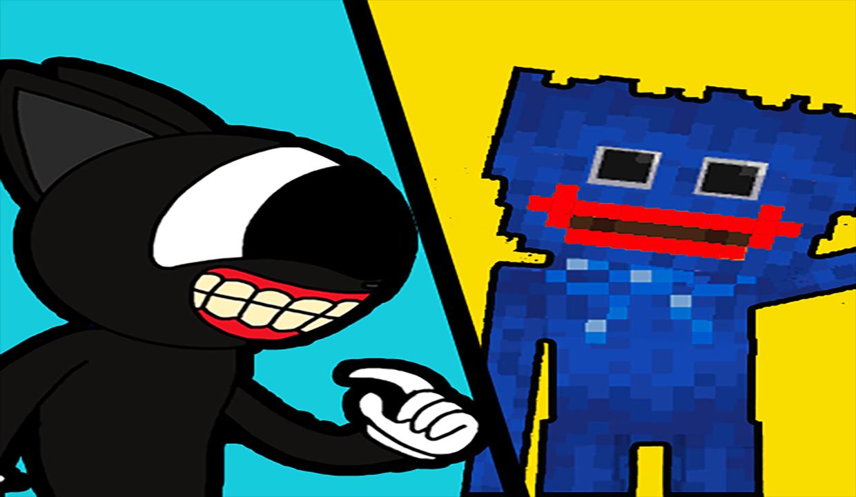 Cartoon Cat vs Huggy Fight fnf APK for Android Download
