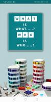 Who Is Who What Is What Cartaz