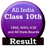 Class 10th Result - CBSE, NIOS icon