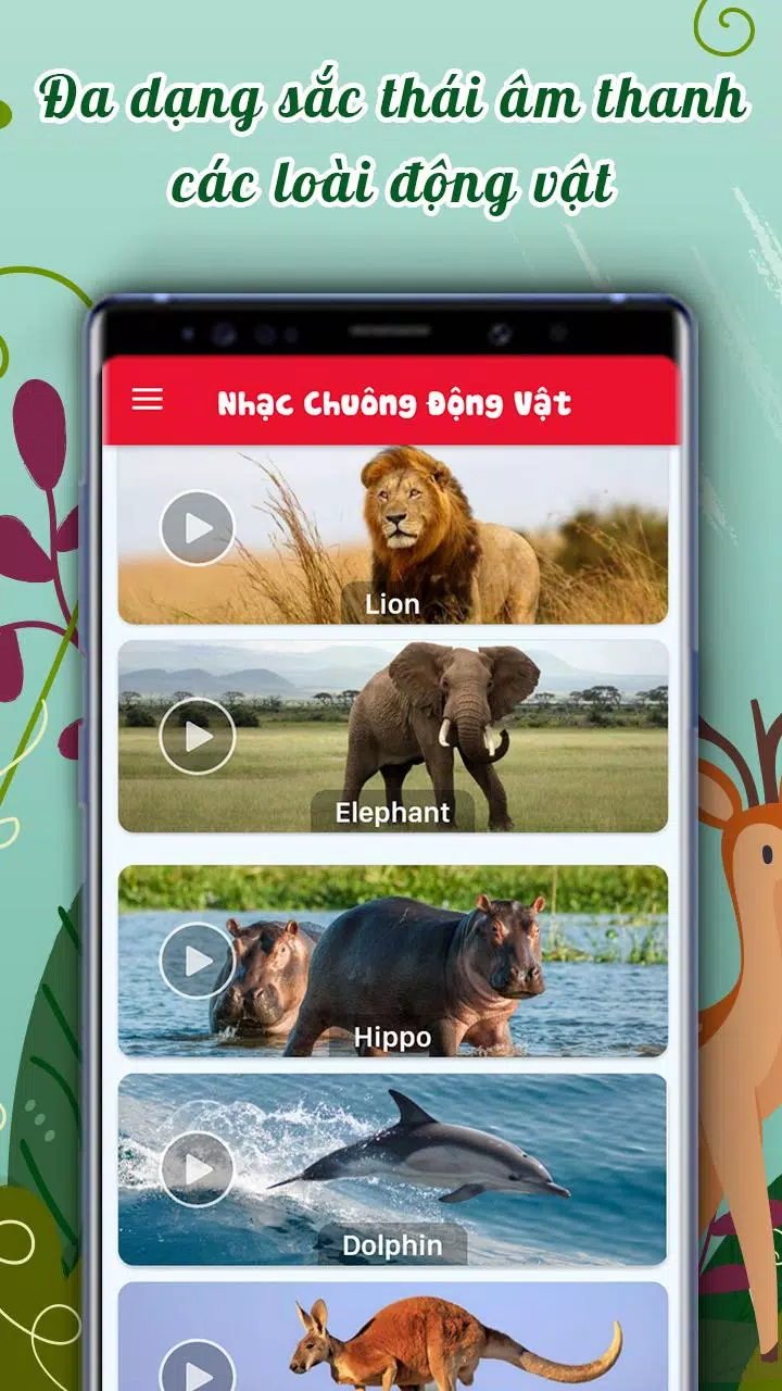 Tải Xuống Apk Nhac Chuong Dong Vat Keu - Âm Thanh Động Vật Cho Android