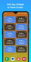 World Clock Time Zones Widget screenshot 1