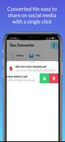 Document Converter : DOC to PDF, JPG to PDF FREE capture d'écran 1