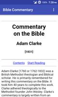 Bible Commentary (Adam Clarke) Affiche