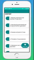 Agricultural Science Textbook Affiche