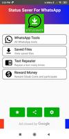 Status Saver For WhatsApp-Gibab Reward Money capture d'écran 1