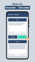 Base64 Encoder/Decoder اسکرین شاٹ 1