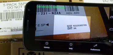 Wireless Barcodescanner, Demo