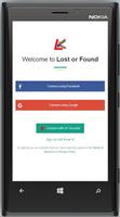 Lost or Found - Online databas screenshot 1
