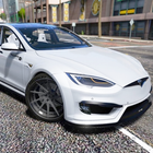 Model S: Tesla Electric Car أيقونة