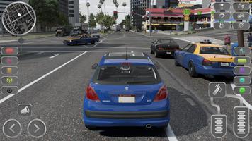 Peugeot 207: City Simulator Ekran Görüntüsü 1
