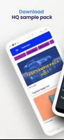 Drum sample pack downloader الملصق