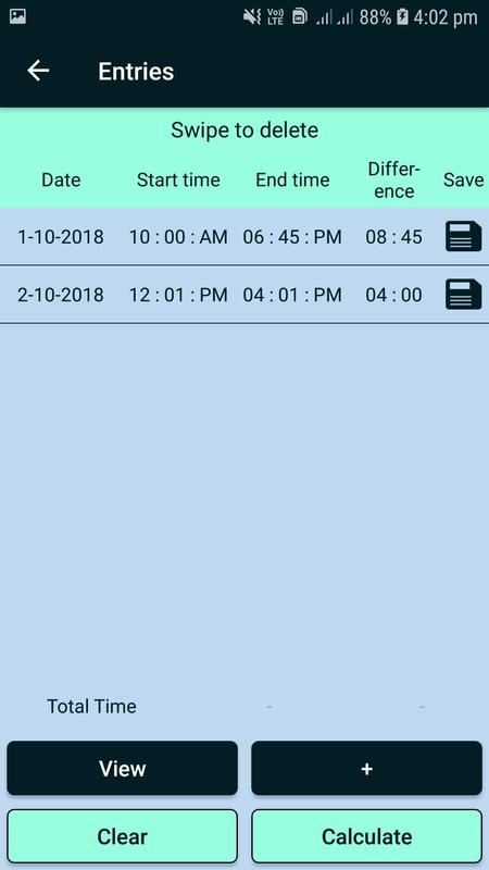 time calculator timesheet hours